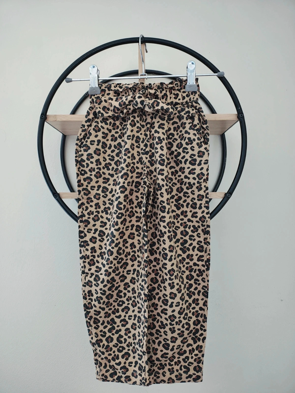 3 ans pantalon fluide léger léopard tape a l'oeil